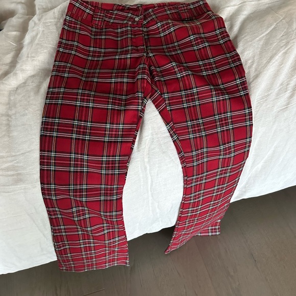 Lip, service plaid, pants, size small - Picture 8 of 9